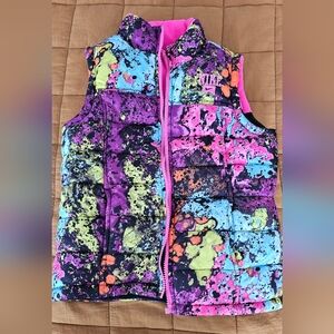 Nike Zip Up Vest with Reversible Fleece sz Small
